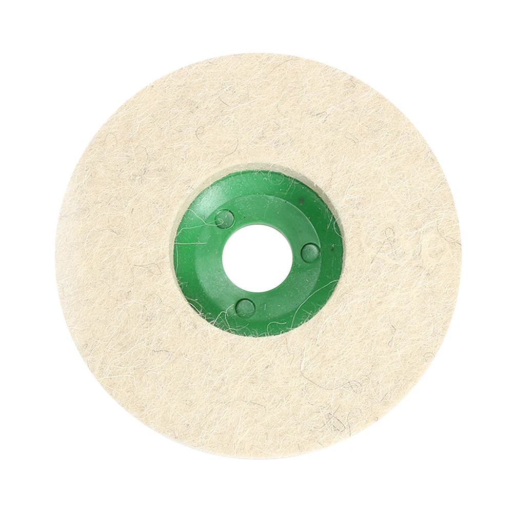 

10 Pcs Wool Wheel Polishing Sheet for Drill Small Buffing Angle Grinder Stainless Steel Polish Non Metallic
