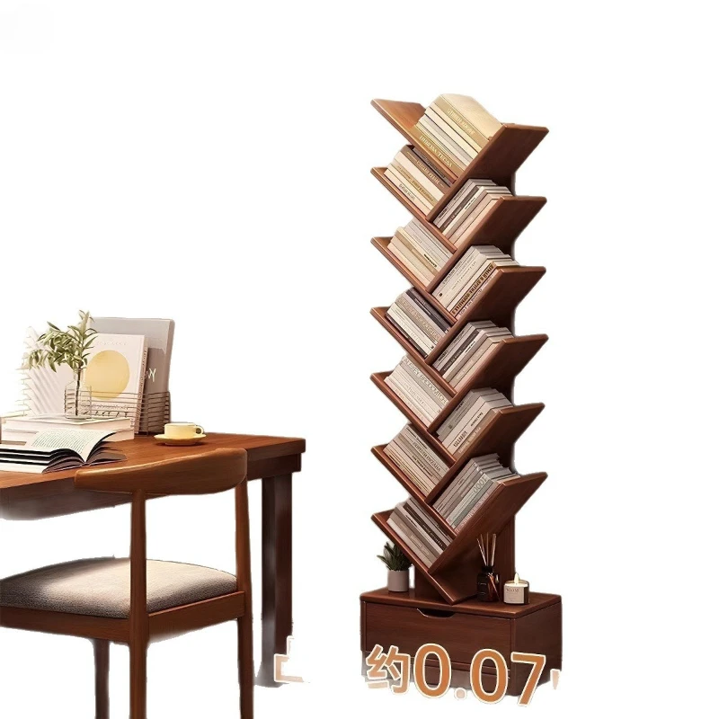 

Home living room bookcase creative tree bookshelf storage