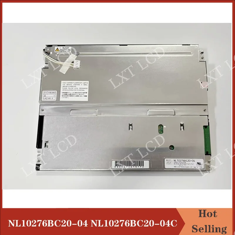 Original 10.4 Inch NL10276BC20-04 NL10276BC20-04C LCD Display Screen Panel 1024*768
