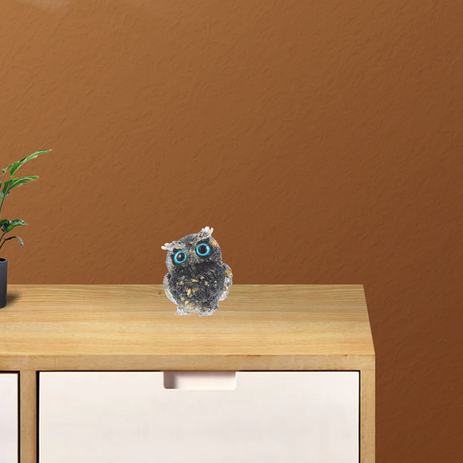 

Resin Cat Cute Desktop Home Decor Animal Statue Small Ornament For Living Room Tabletop Owl Decorations For Classroom