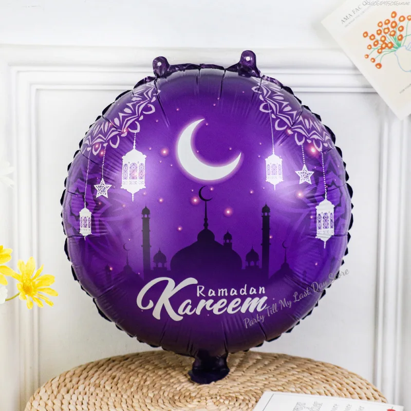 18 Inch Eid Ramadan Mubarak Foil Balloons Decoration Eid Mubarak Vector Islam Ramadan Kareem Helium Balloon Party Globos