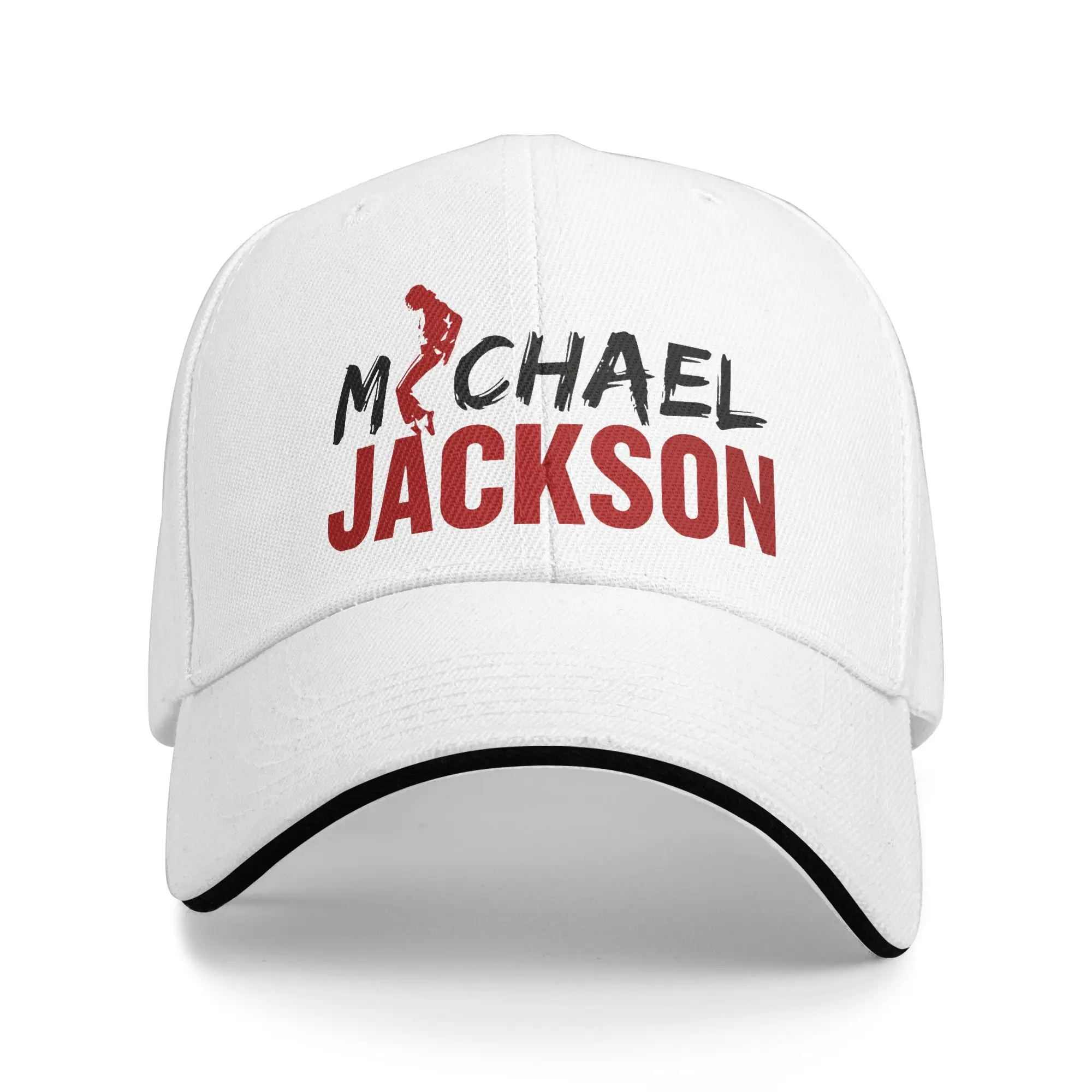 Leisure King of Pop Michaeles Jacksones MJ Baseball Cap Unisex Trucker Hat  Formal Golf Adjustable Fit Sun Hats