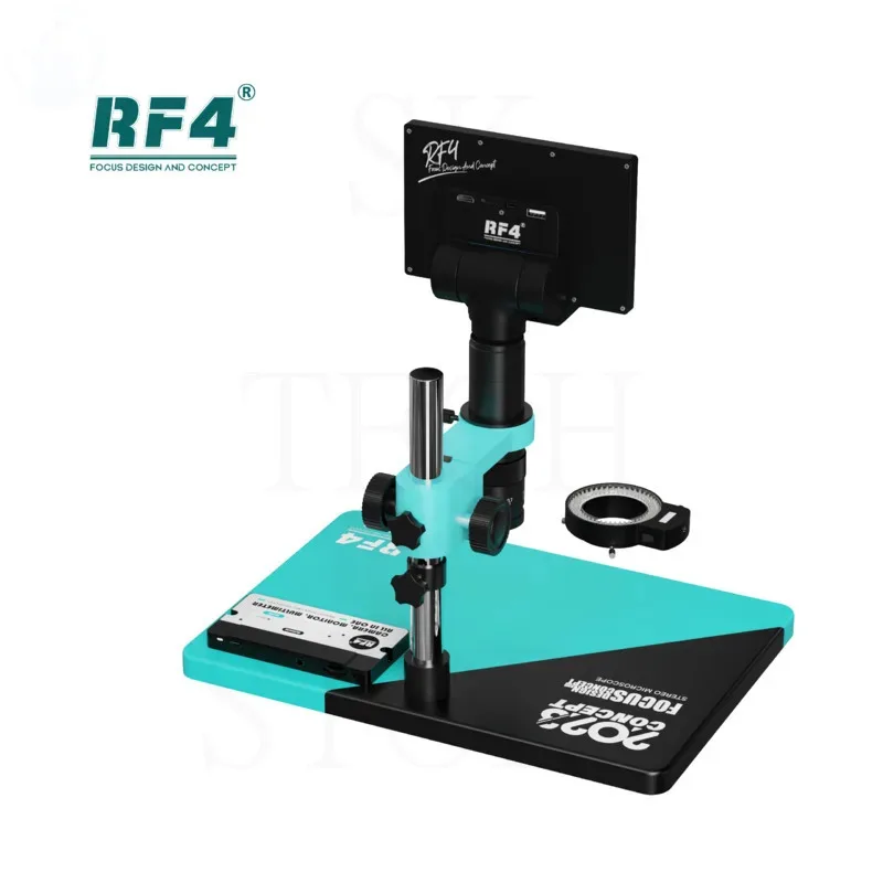 RF-50M digital HD microscope RF4 spot welding workbench repair BGA for phone repair motherboard repair tool