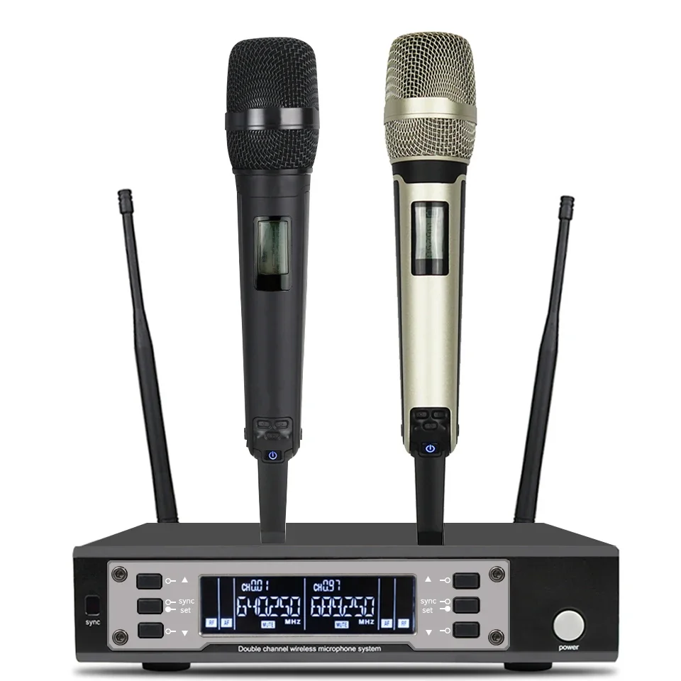 BKBZ 135G4 Professional Wireless Handheld Microphone for Studio Recording and Karaoke Meetings Church