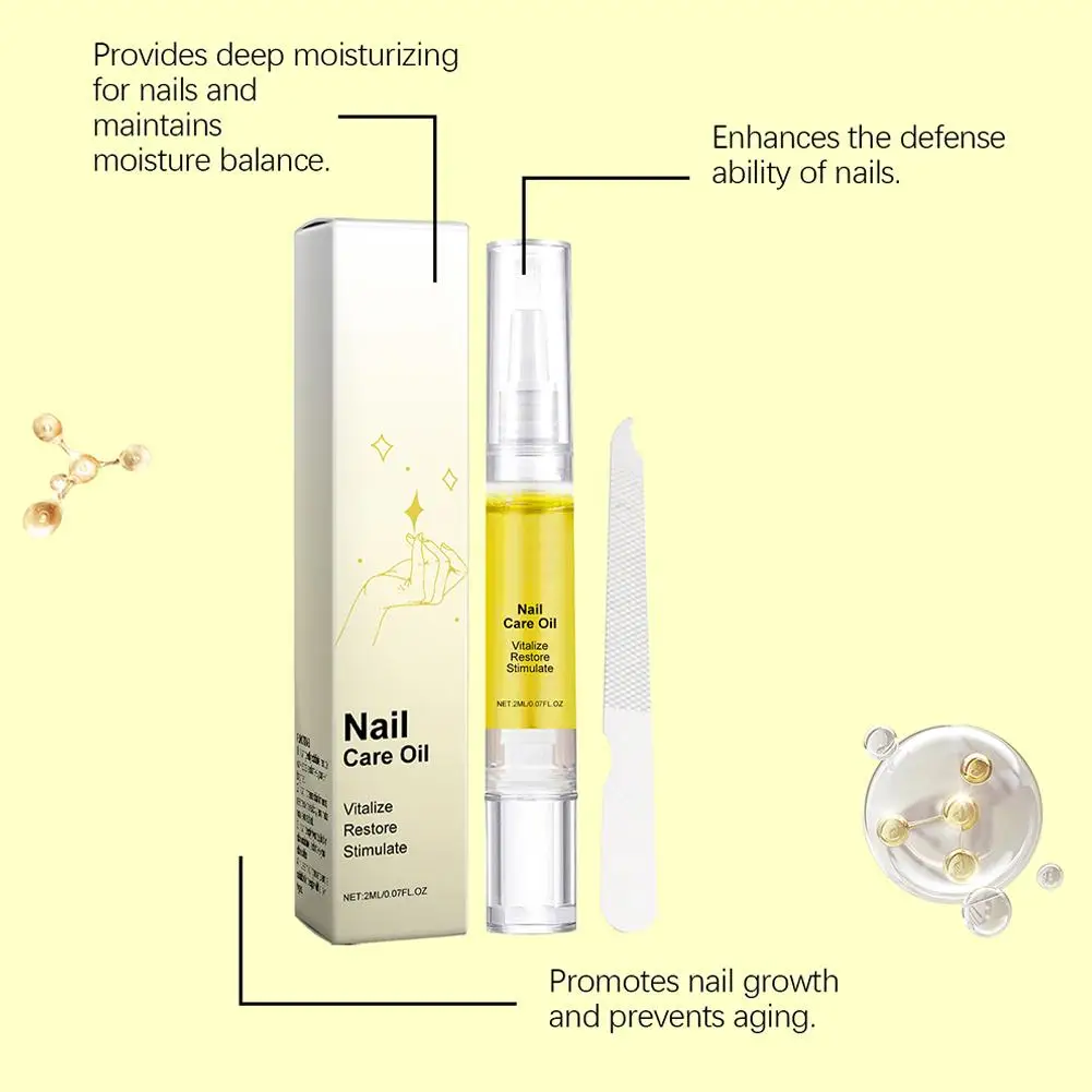 Toenail Care Solution Natural Nail Essence Fix Renew Broken Repair Cracked Discolored Molds Serum Fast Nails Nail Damaged