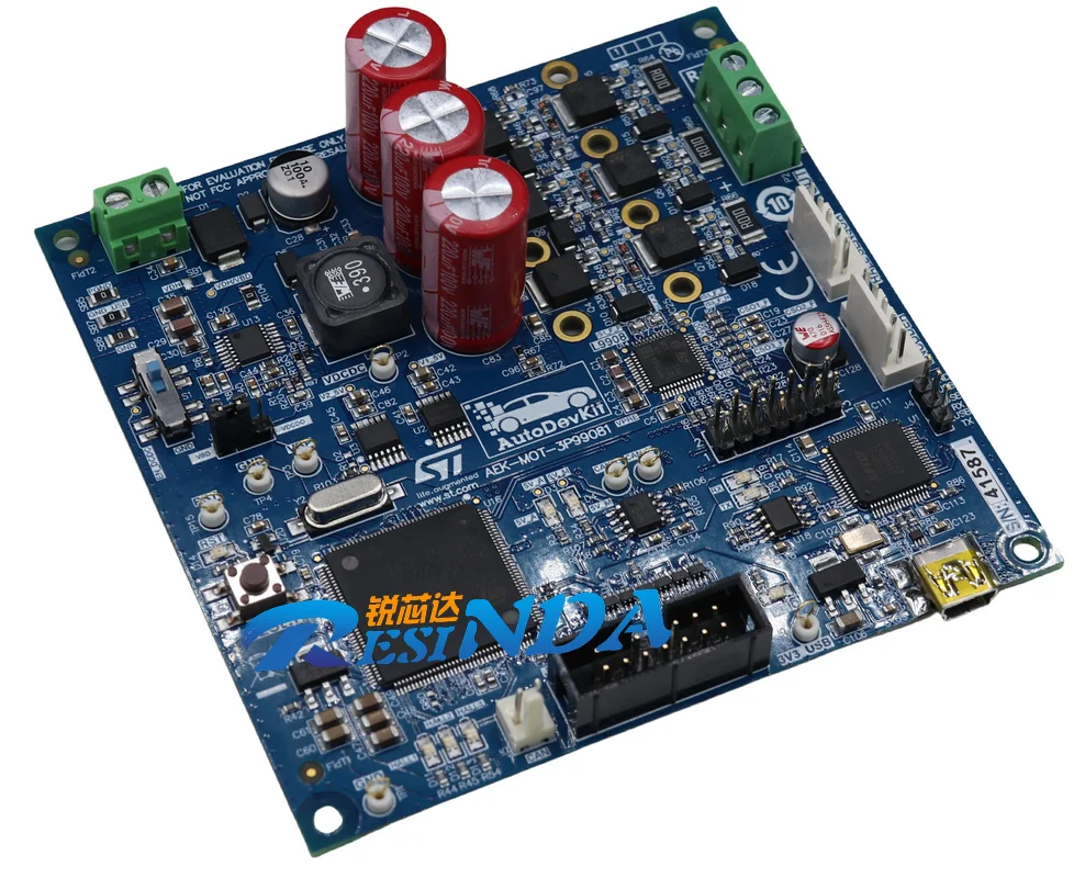 ST development board AEK-MOT-3P99081 automotive brushless motor control evaluation module CAN bus interface