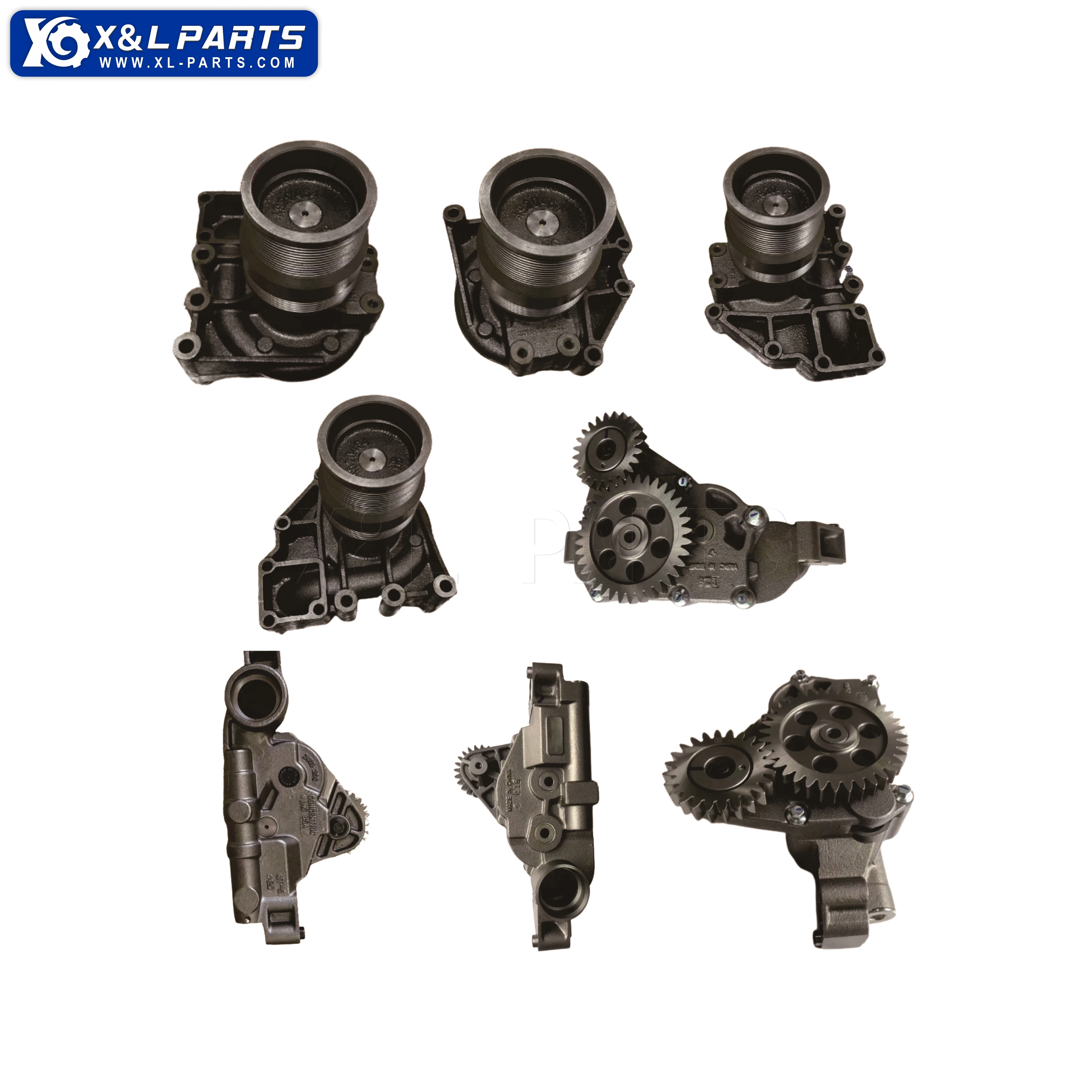 

4089911 4089432 Water Pump 5680039 5599284 Oil Pump For ISX/QSX15 Cummins Engine