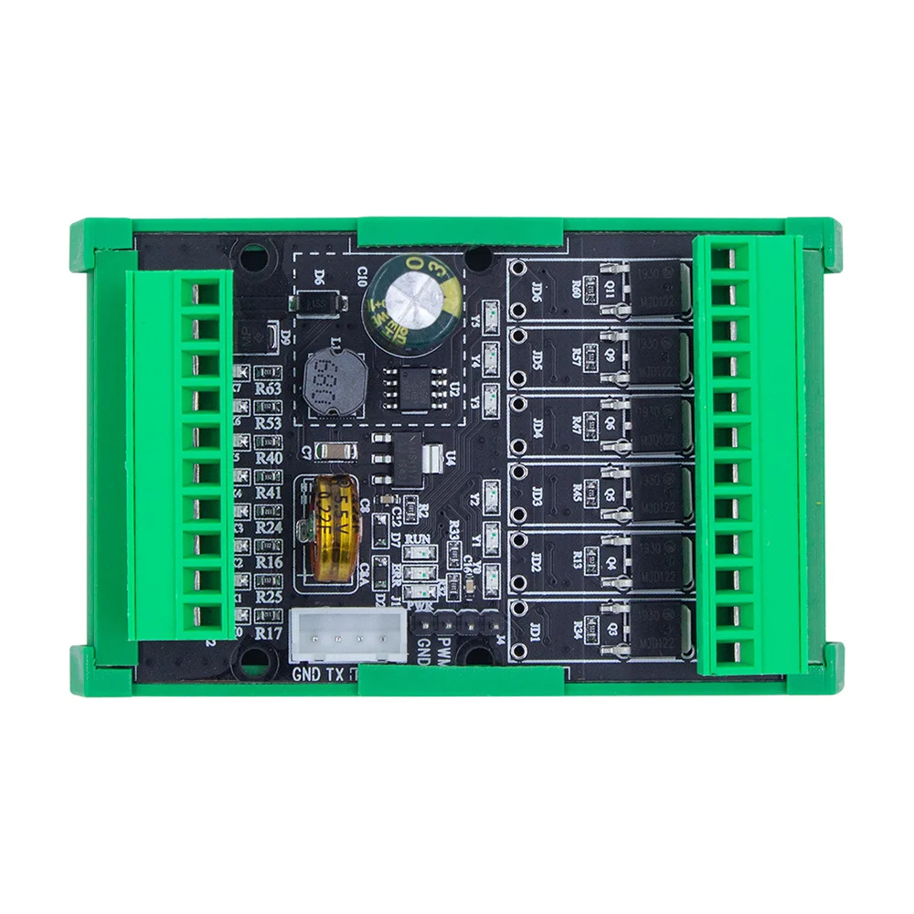 Imagem -03 - Plc Seeku Analog Input Board Power Relé Fx2n10mr 10mt Fx2n-14mr 14mt 6mr 6mt 20mr 20mt Dc24v a 10v Dentro e Fora Plc