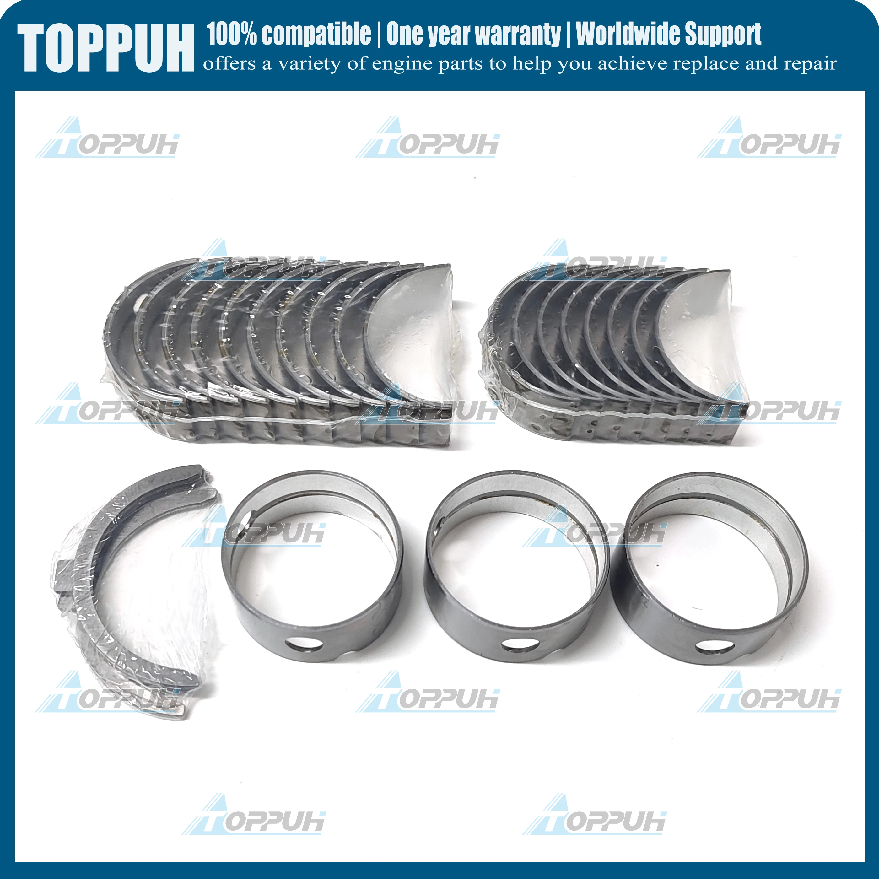 

STD TK486V TK4.86V Bearing Set Main Beaing Con Rod Bearing Camshaft Bearing Thrust Washer For Thermo King Engine