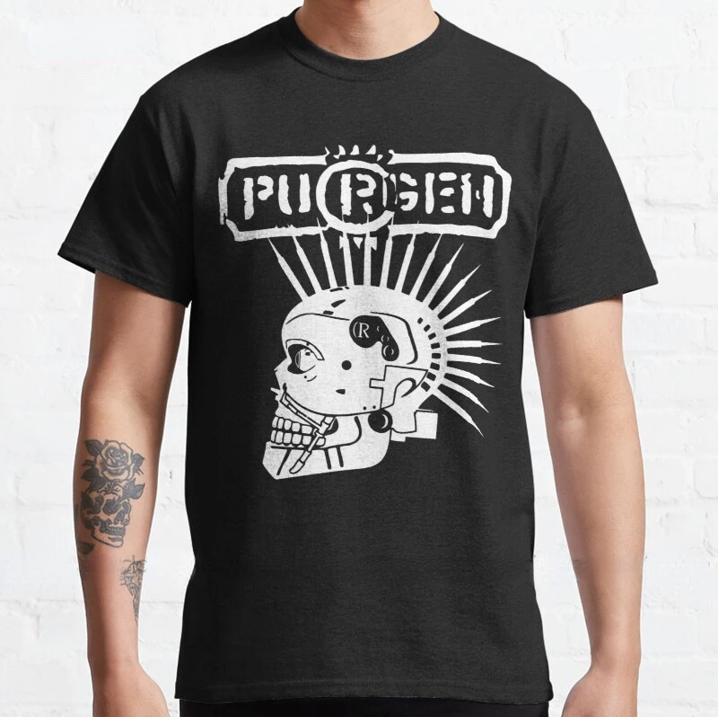 New Purgen - Destroy For Creation Classic T-Shirt Big And Tall Shirts For Men Tee Shirt