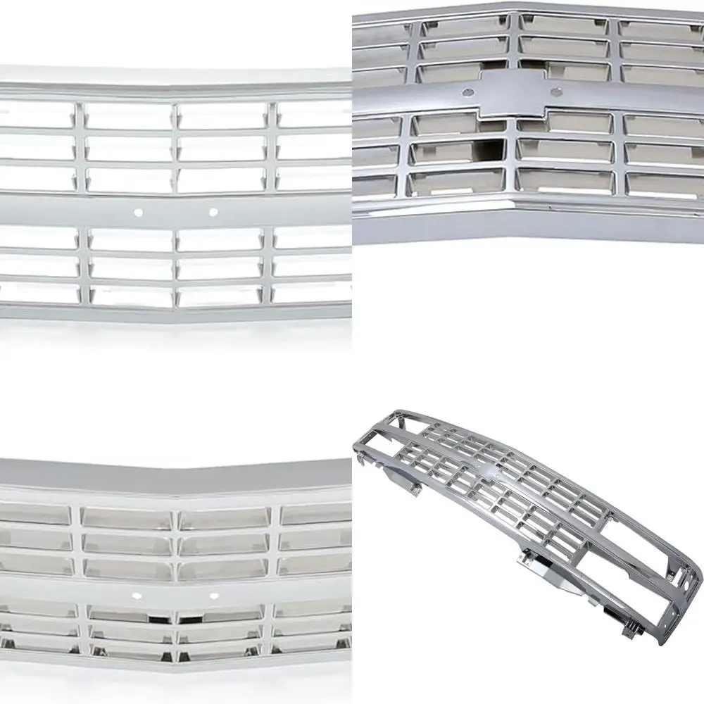 

Front Grill Compatible with 1992-1993 Chevy Chevrolet Blazer/C/K1500/2500 Suburban | 1988-1993 Chevy Chevrolet C/K1500/2500/3500
