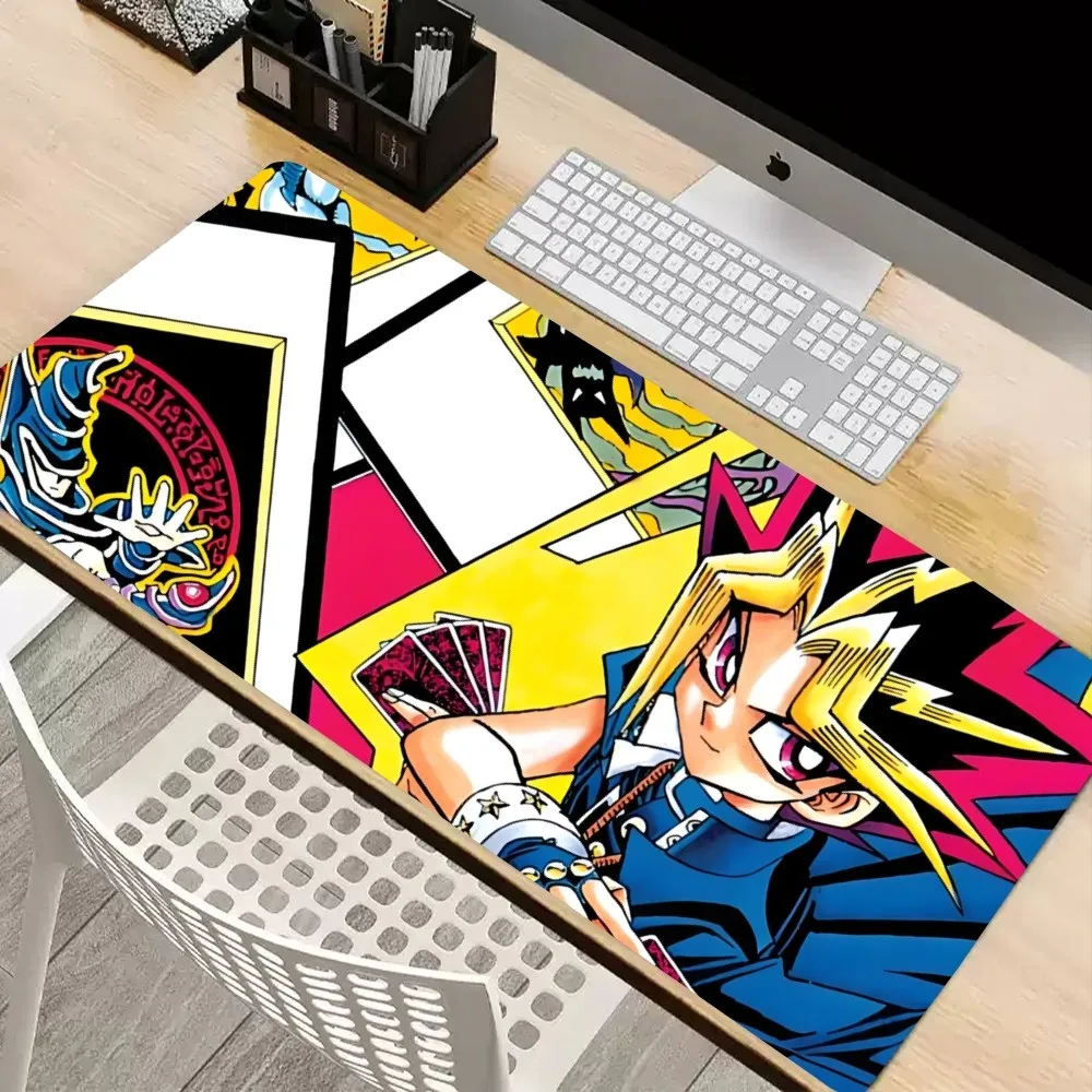 Y-Yu G-Gi Oh Anime Mousepad Mouse Pad Laptop Gaming Accessories Mousepad Large Desk Mat Computer Gamer Keyboard Rug Carpet