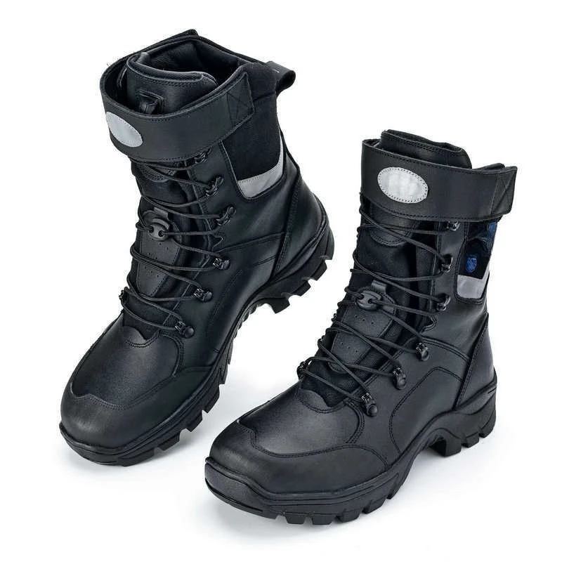 

Forest protective boots Rescue boots Cowhide material Anti-smash and anti-puncture rescue fire boots Non-slip