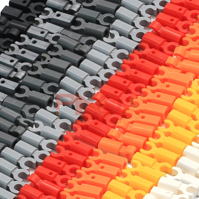 20pcs MOC Parts 11090 Building Blocks Particle Kid Puzzle Toy Gift Single-Sided Clamp Connector Compatible with DIY