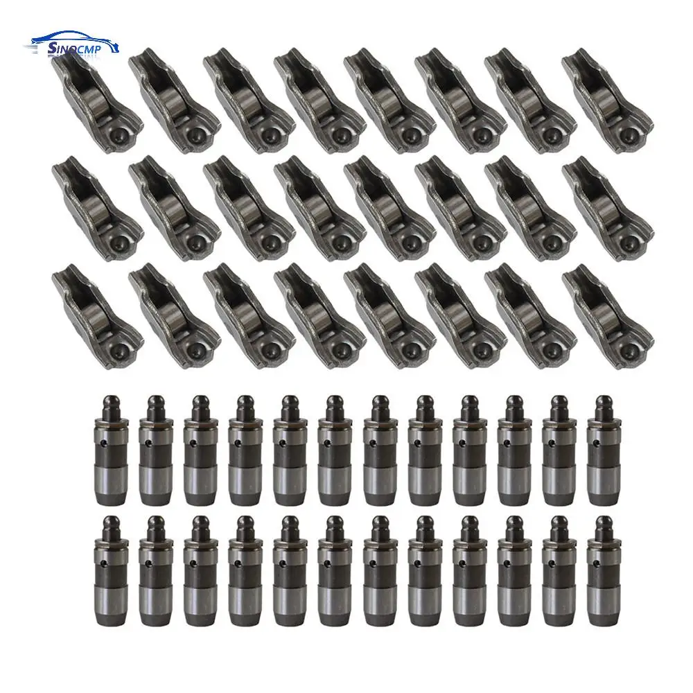 

48 PCS Rocker Arm & Lifters Set For 2005-2014 Ford Mustang F-150 F-250 F-350 F-450 F-550 Explorer Lincoln Mercury Mountaineer