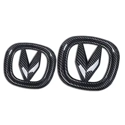 Car Logo Sticker for 21-24 Changan CS35 Plus Emblem Modification black/Carbon Color