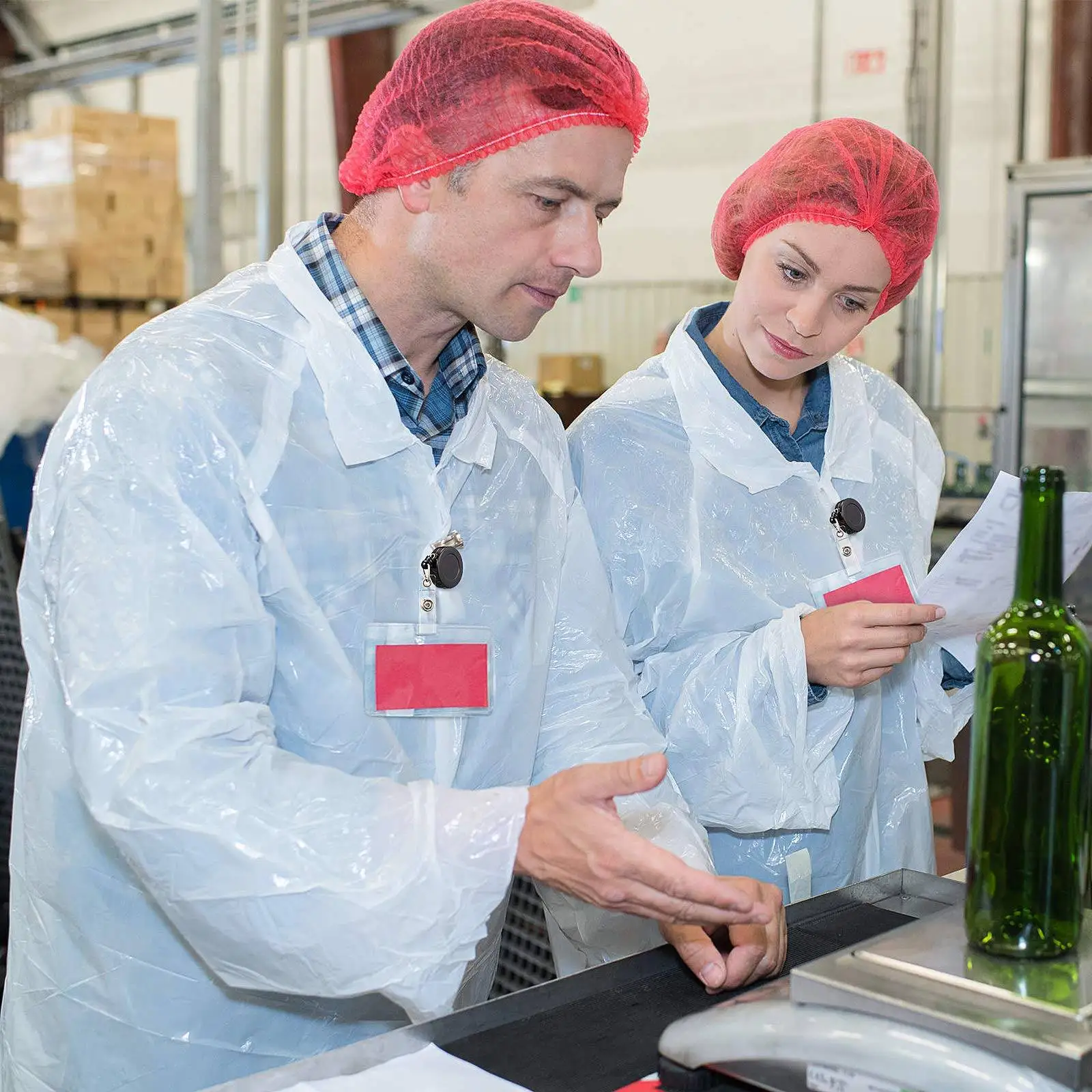 ตัวหนีบม้วนป้ายหดเก็บได้สีดำ50ชิ้นสำหรับใส่บัตรแสดงตัวตนสำหรับเครื่องใช้สำนักงานของโรงเรียน