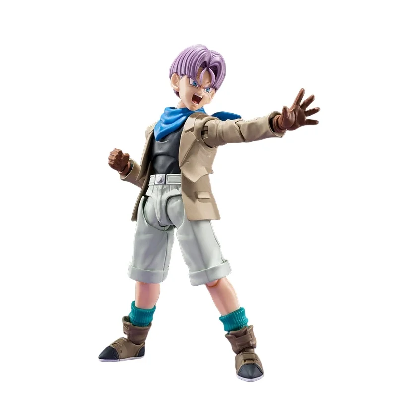 

Original Bandai S H Figuarts Dragon Ball GT Trunks Action Figure Movable Joint Anime Collectible Model