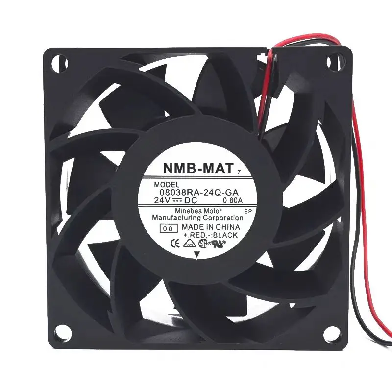 Nmb 08038 ra-24q-ga 24v 0.80a 8038 8cm inverter large air cooling fan