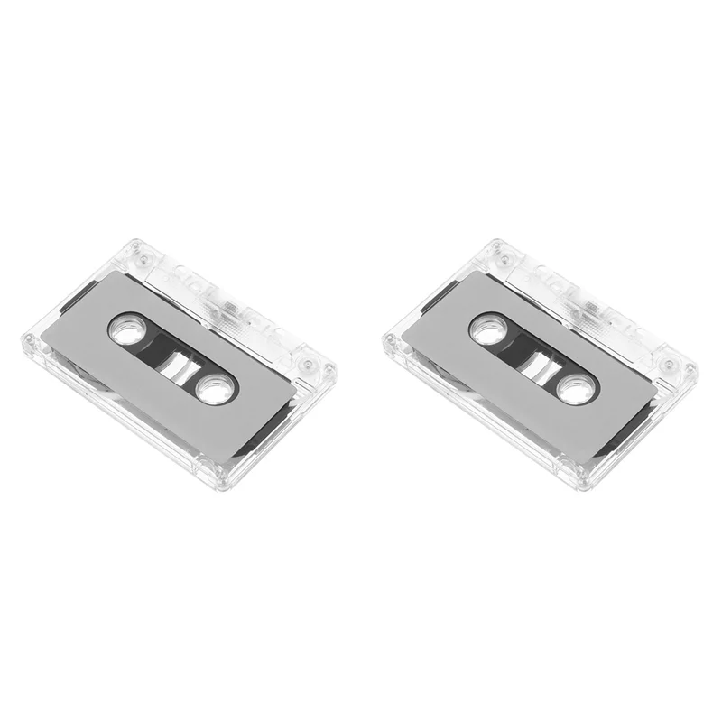 2x BKB Nagrywarka Edukacyjna Pusta 45 Minut Taśma Magnetyczna Audio Standardowa Kasetka Pusta Taśma Repeater Odtwarzacz