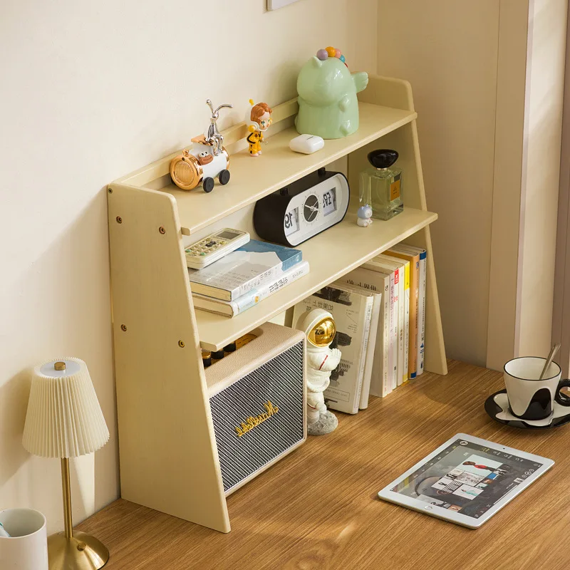 Medieval style shelves, household bedroom cabinets, student desk shelves