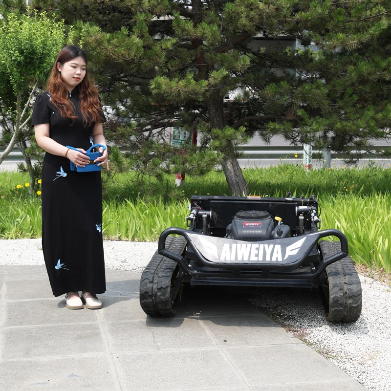 Customized Well Sold Gas Powered Lawn Mower Robot Self Propelled Lawn Mower Weather Resistant For Suburb Lawn Mower