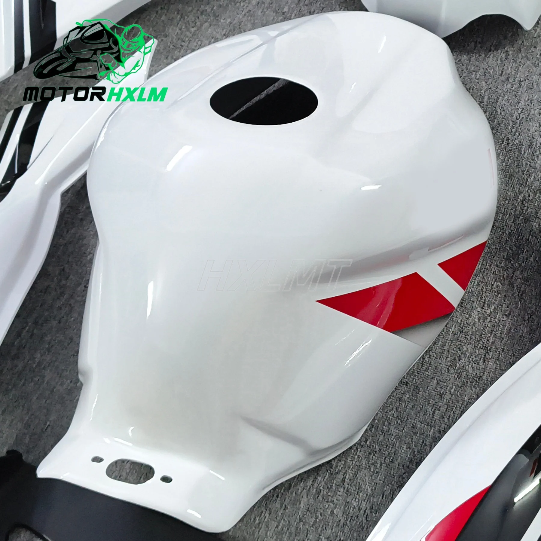 Motorcycle Bodywork Fairings Fit for YZF600 2006-2007 All glossy black Bodywork Tank Cove
