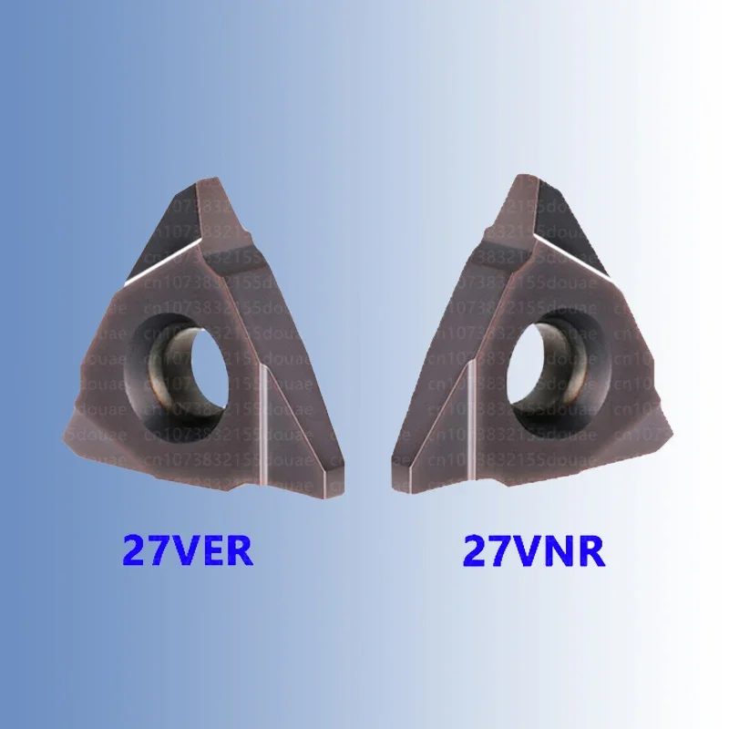 Inserções Roscadas Verticais Cnc 27ver 27vnr 22ver 22vnr 25 10 12 tr V60 Acme Sage 8.0tr 10.0tr 27 22 Ver Vnr 1pc