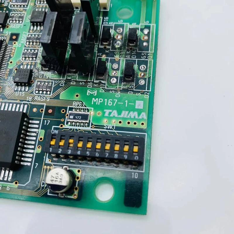 Tajima Original Embroidery Machine Parts MP167-1 Single Head Frame Drive Board EC6102050000 Second-Hand