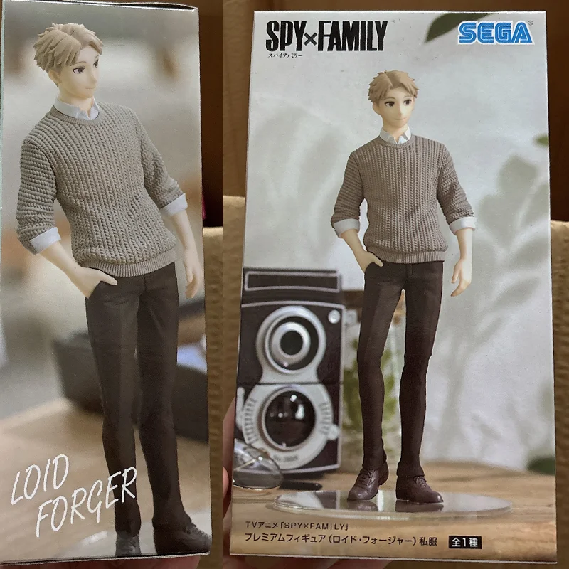 

Подлинная фигурка премиум-класса Sega Spy Family Loid Forger Twilight, повседневная одежда, версия аниме-фигурка, модель, коллекционная фигурка, игрушки, кукла
