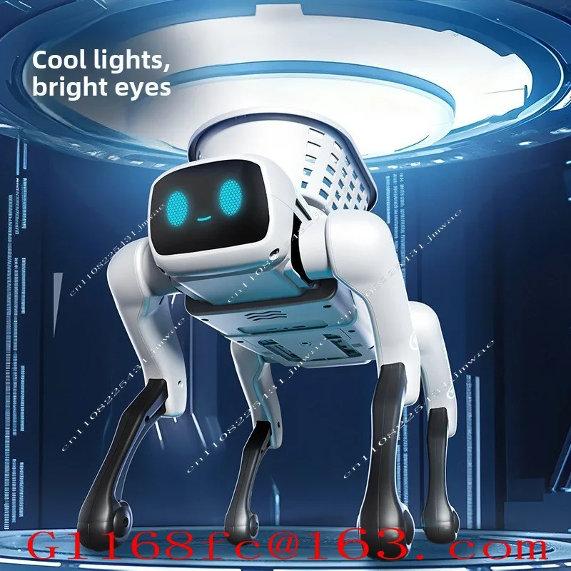 Intelligent Bionic Mechanical Dog New Children's Electric Remote Control Machine Toy AI Mobile Phone Programming Boy Birthday