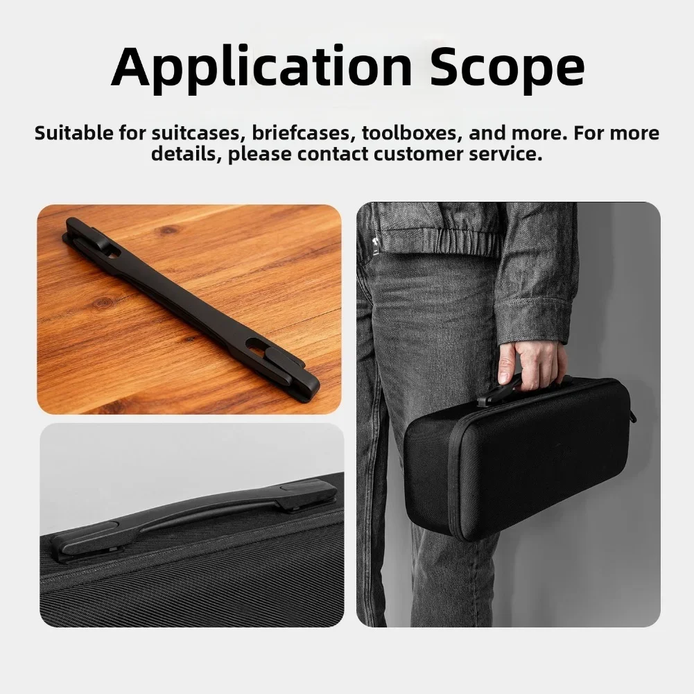 Black Suitcase Handle Trolley Handle Luggage Replacement Grip For Travel Convenience Luggage Bag Repair Accessories ﻿