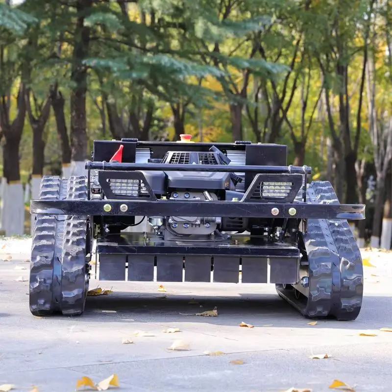 

Индивидуально настраиваемая полностью автоматическая коммерческая газонокосилка с дистанционным управлением, подходит для ферм, лесопарков и парков.