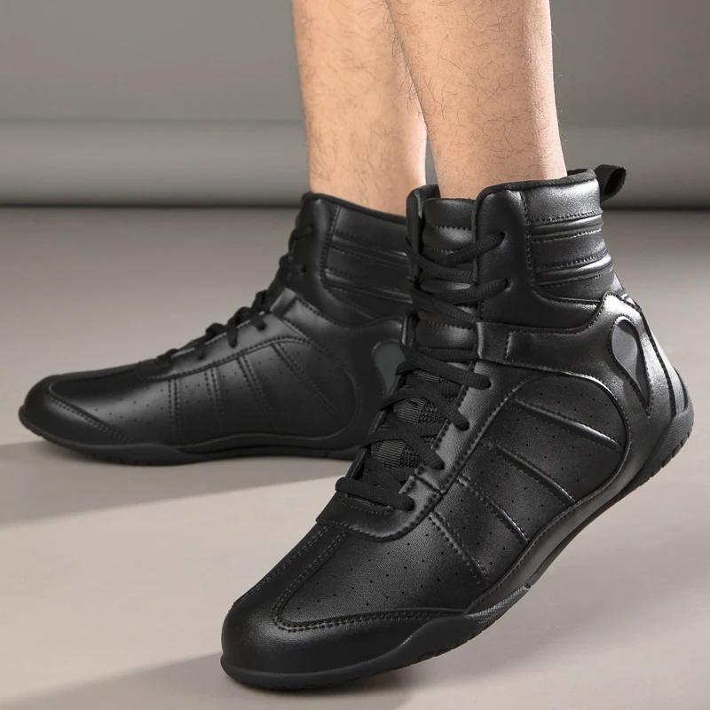 

Men's Wrestling Shoes Training Shoes Mesh Boxing Shoes Anti slip Wear Resistant Sneaker Men's and Women's Wrestling Shoes