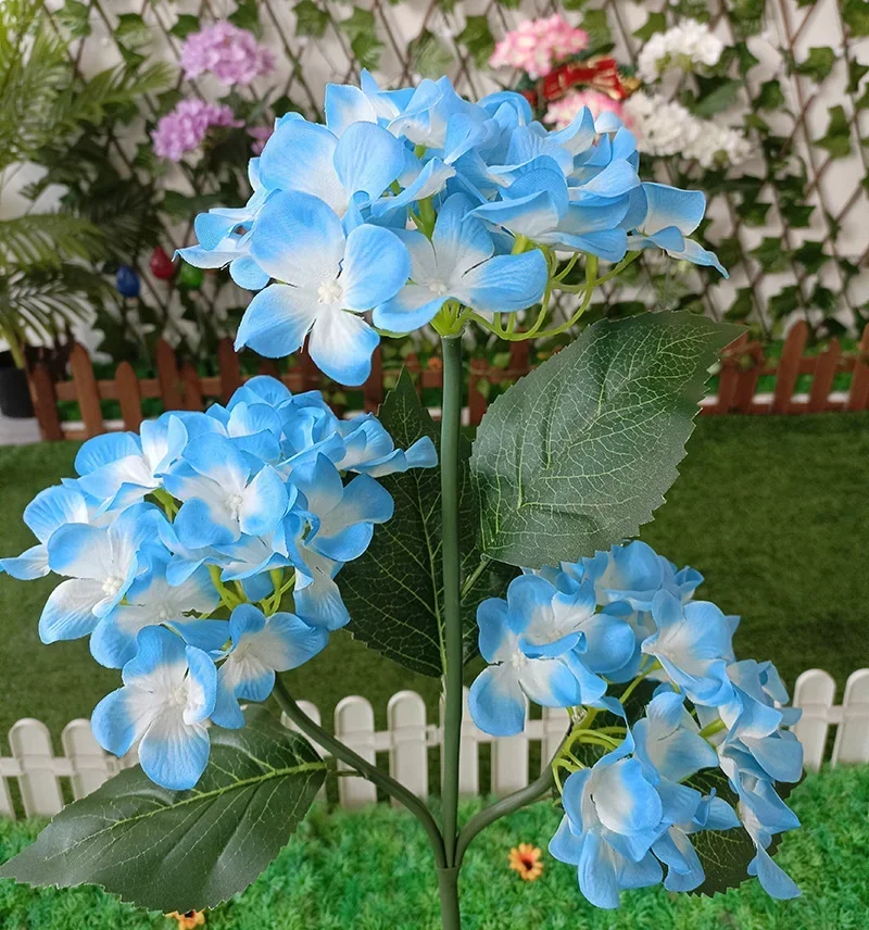 Outdoor op zonne-energie geborduurde bal bloemverlichting binnenplaats decoratie LED simulatie bloemlicht vakantielamp tuinlicht