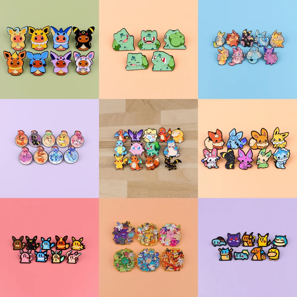 4-13pcs Cute Duck Enamel Pin Cartoon Animals Brooch For Coat Brooch Set Fashion Lapel Badges Jewelry Gift for Friends