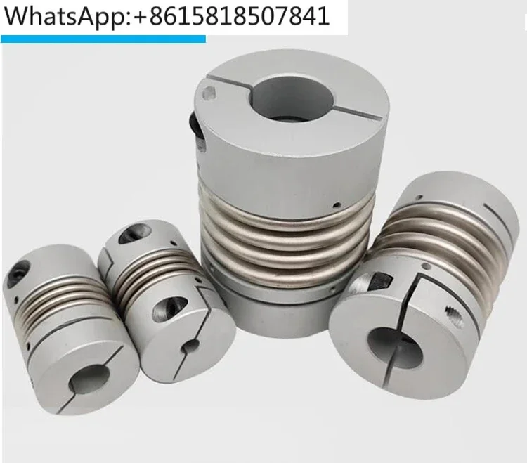 

Bellows coupling aluminum alloy 45 steel stainless steel clamping R+W screw step CPB large torque elasticity