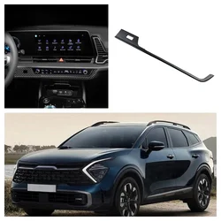 Accessories for Kia Sportage NQ5 2022 2023 2024 Air Condition Switch Button Cover Carbon Fiber Interior USB Port Panel Trim