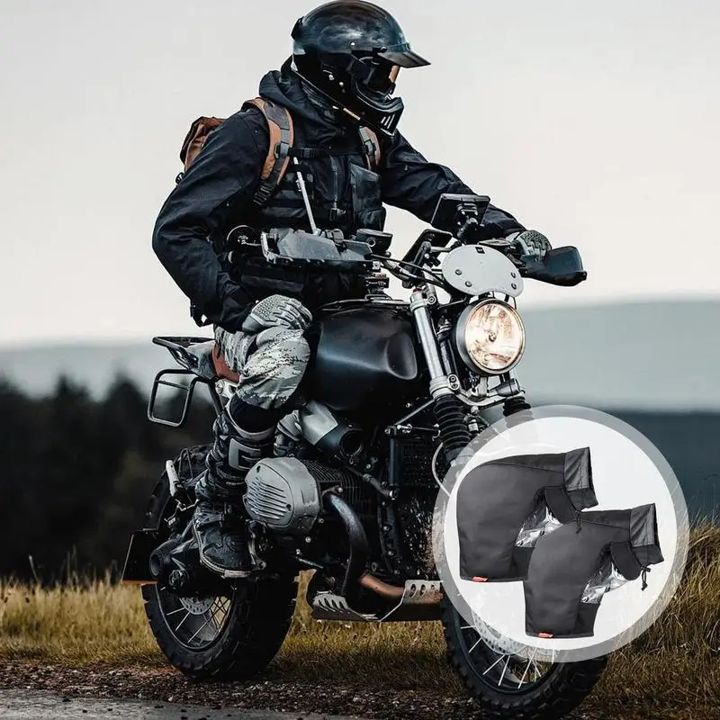 For Refer To Description  Windproof Waterproof Mitts Wear-Resistant Handlebar Muffs Gloves Comfortable And Convenient Motorcycle