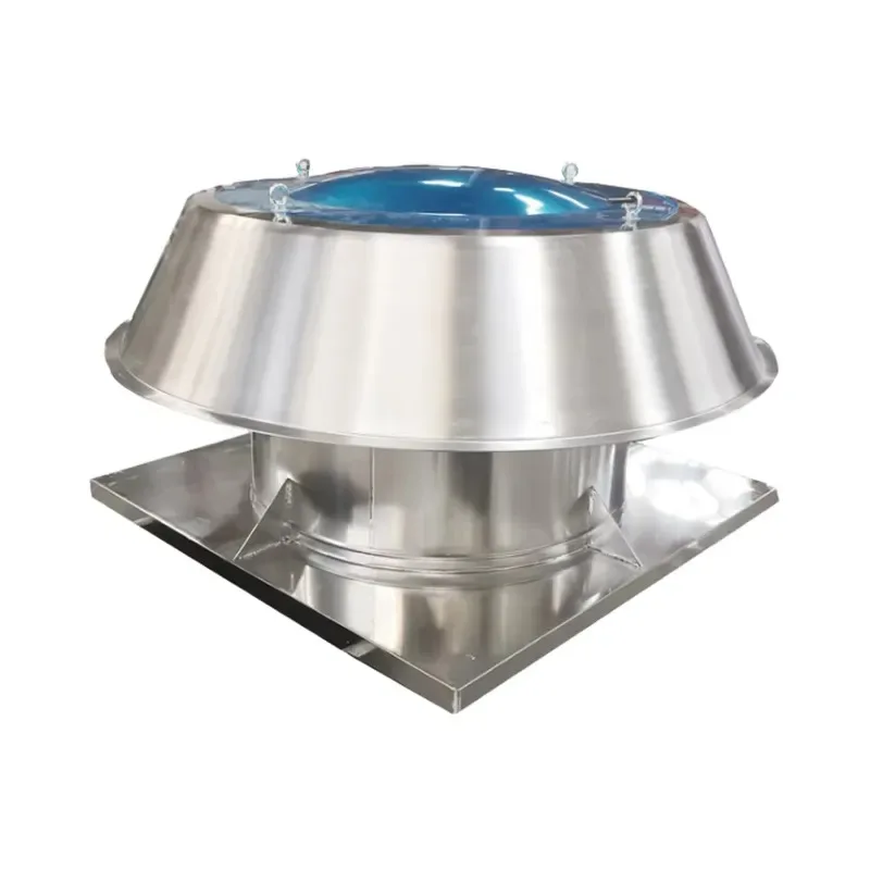 Factory Aluminum Industrial Chimney Roof Ventilation Fan Low Price Axial Flow Smoke Exhaust AC Steel Blade
