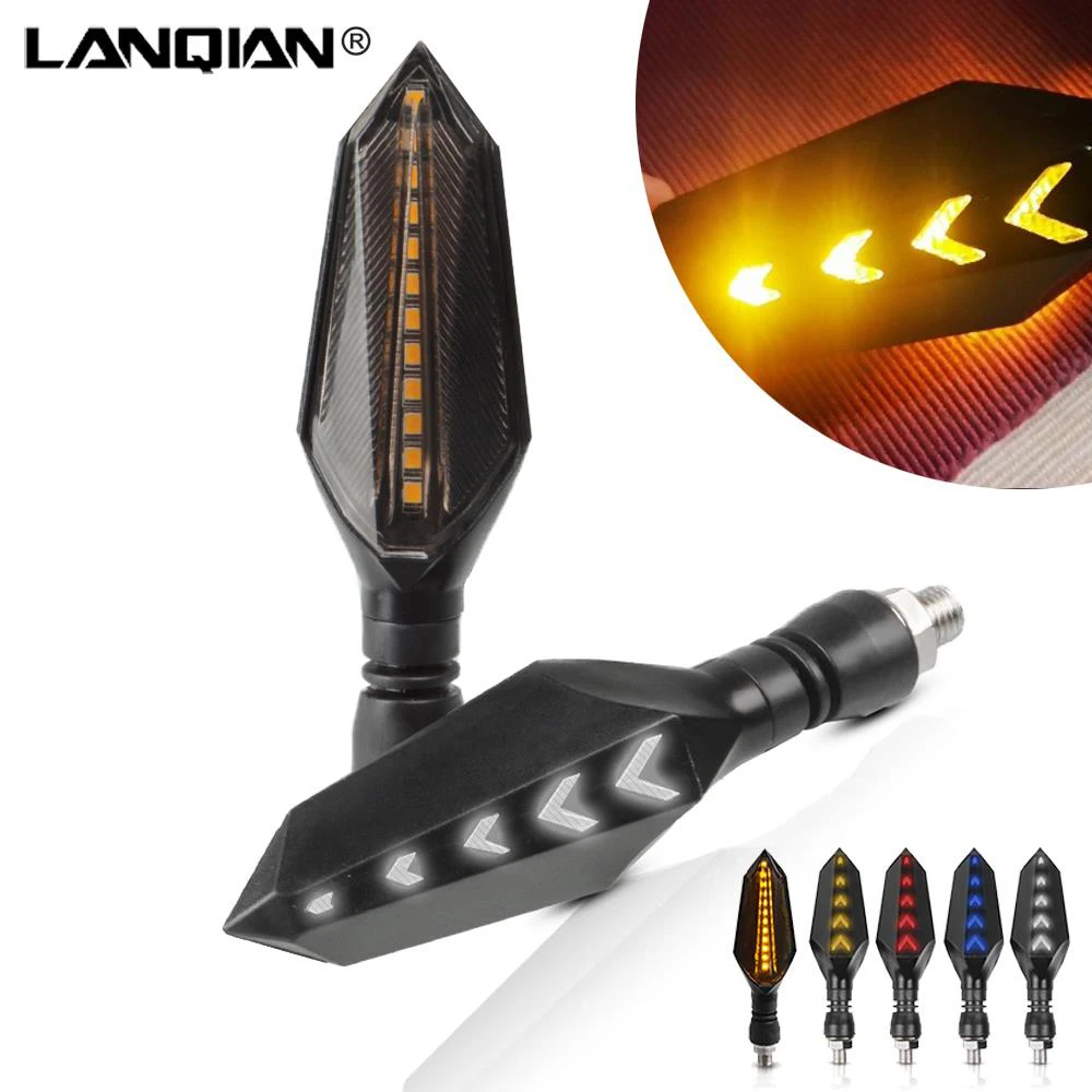 For 125 200 250 RC125 200 390 2013-2019 Turn Signals Universal LED Signals Arrow Blinker Indicator Light Accessories