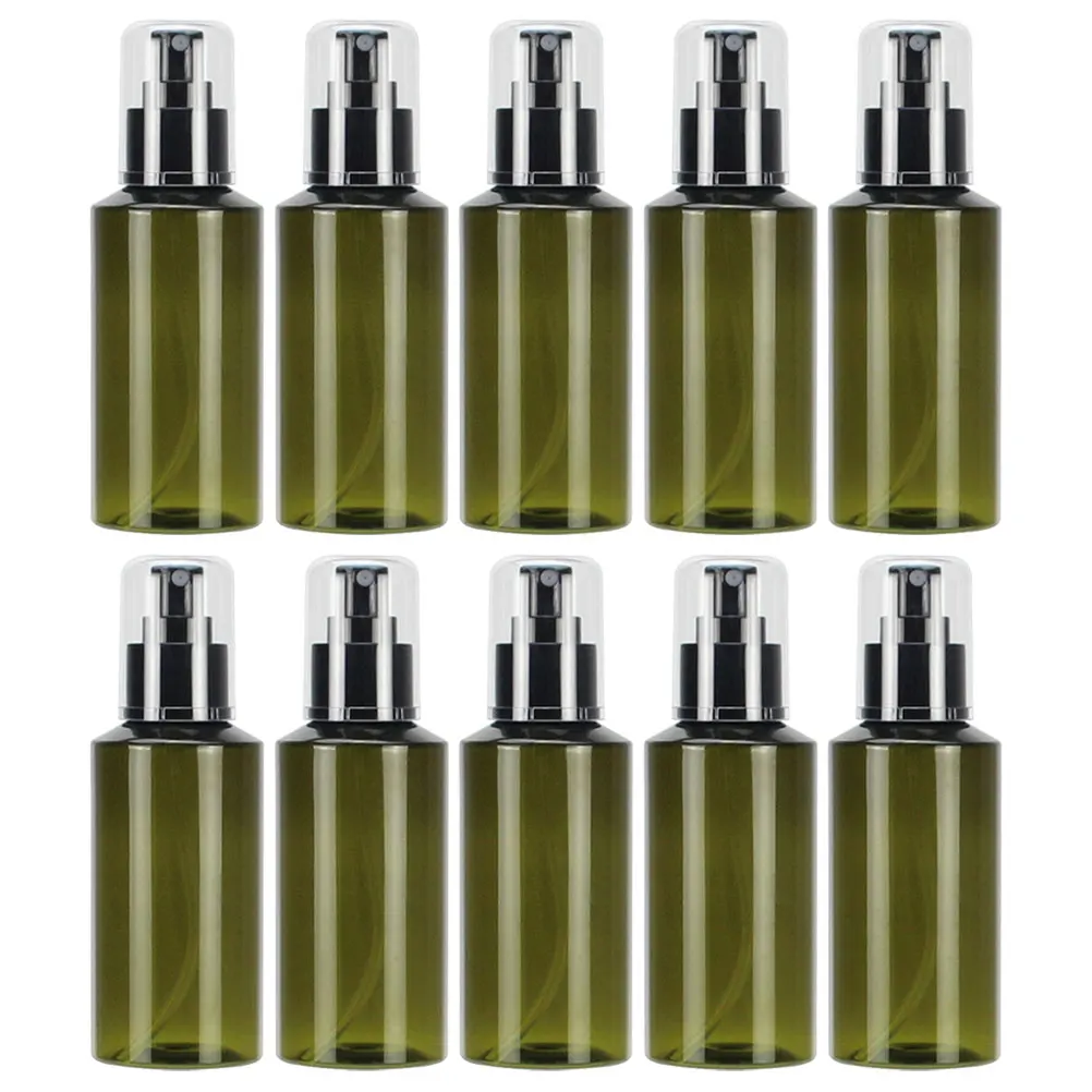 

10pcs Mini Perfume Containers Hair Spray Bottle Travel Atomizer Fine Mist Bottles Refillable Leak Proof PET Material Multi