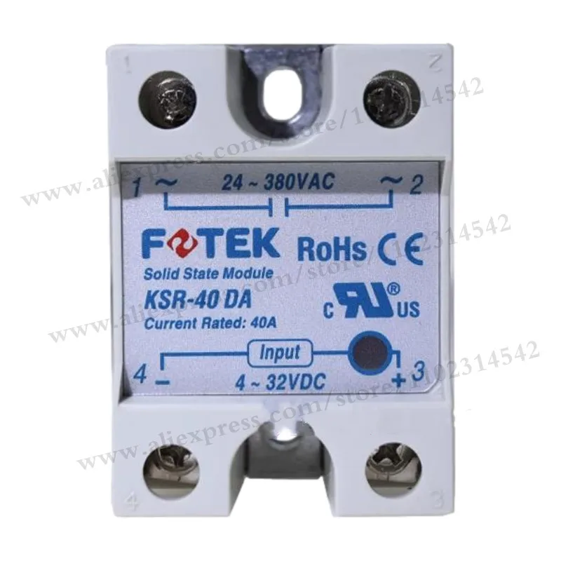 forAuthentic Original Single-phase Solid State Relay Module KSR-10DA 25DA 40DA 50DA 75DA -H 40DAE