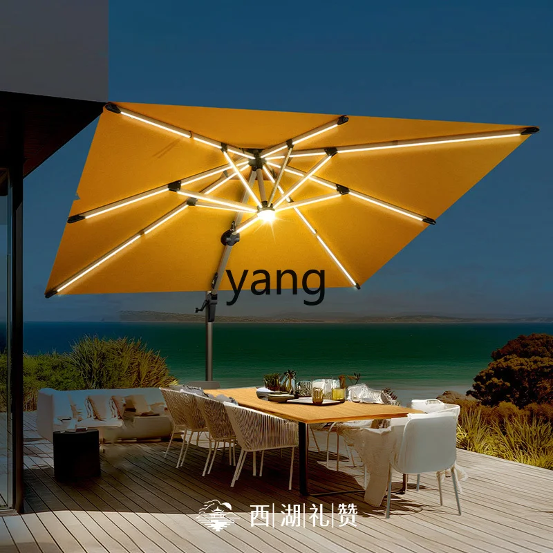 

LHH Courtyard Umbrella Villa Garden Courtyard Parasol Outdoor Courtyard Sun Umbrella
