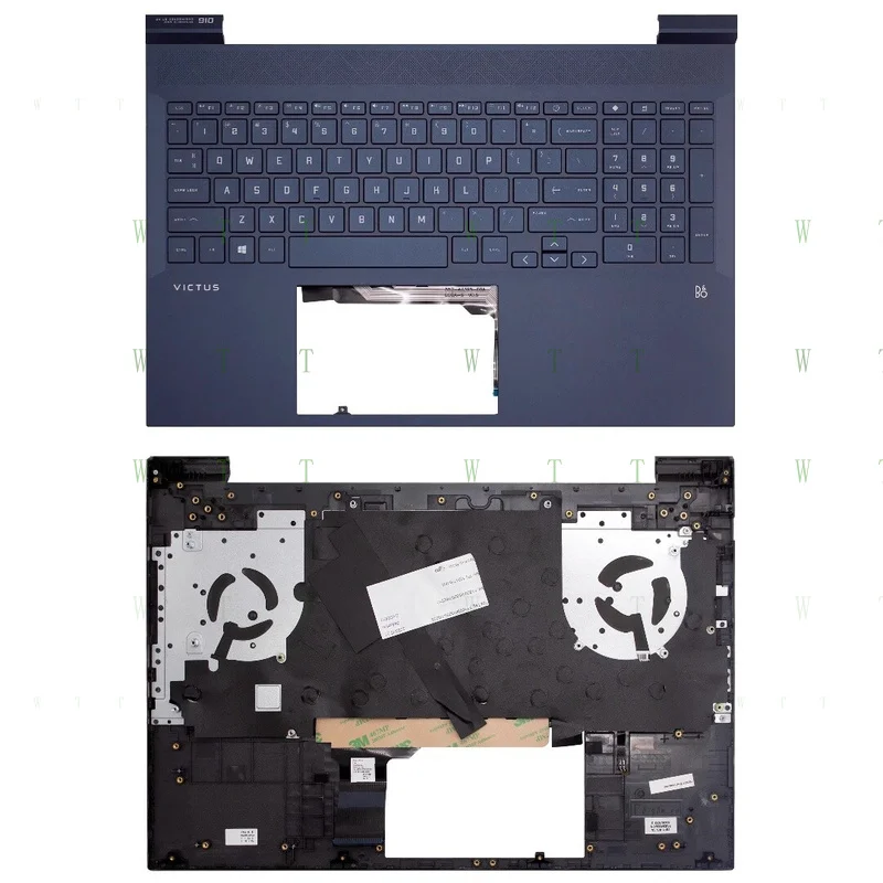 

TTT Backlit Keyboard for HP Victus 16-E 16-D TPN-Q263/Q264 Palmrest W/NO Air Outlet