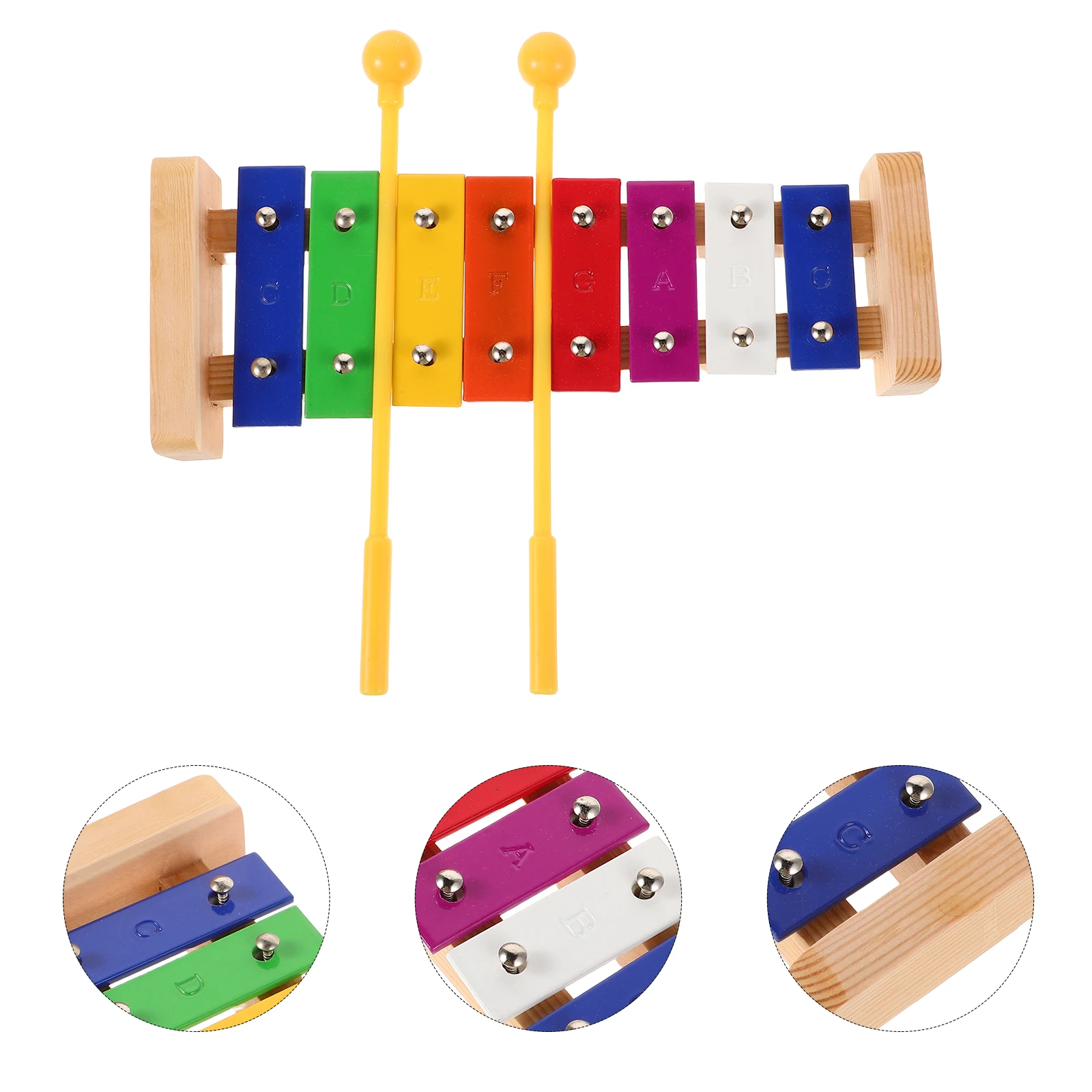 

Children's Percussion Instrument Toddler Wood Glockenspiel for Student