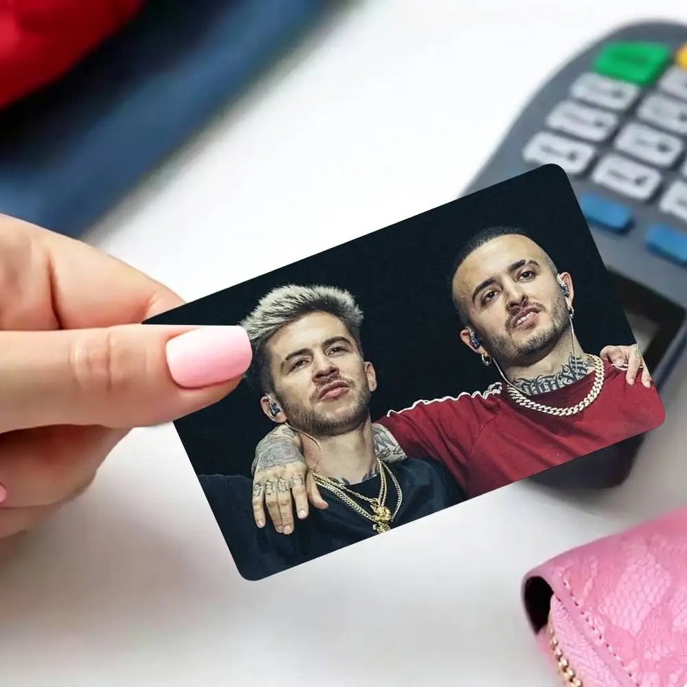 COOL Singer N-Natos y Waor 4pcs 1Set Card Stickers Small Waterproof Chip 4PCS Card Sticker