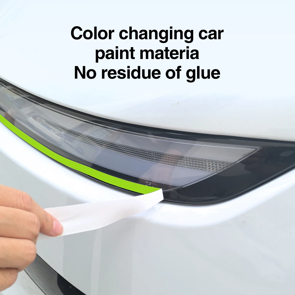 Per Tesla Modello 3 Highland 2025 Auto Faro Decorazione Adesivi Modello Y Juniper 2026 Trim Strip Cambia Colore Pellicola Accessori