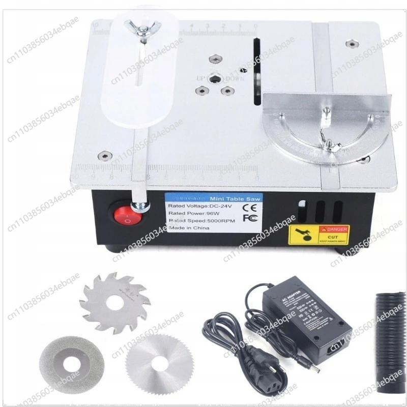 

Miniature Table Saw 2 Inch Acrylic PCB Cutting Machine Small Precision Woodworking Mini Small Chainsaw Household