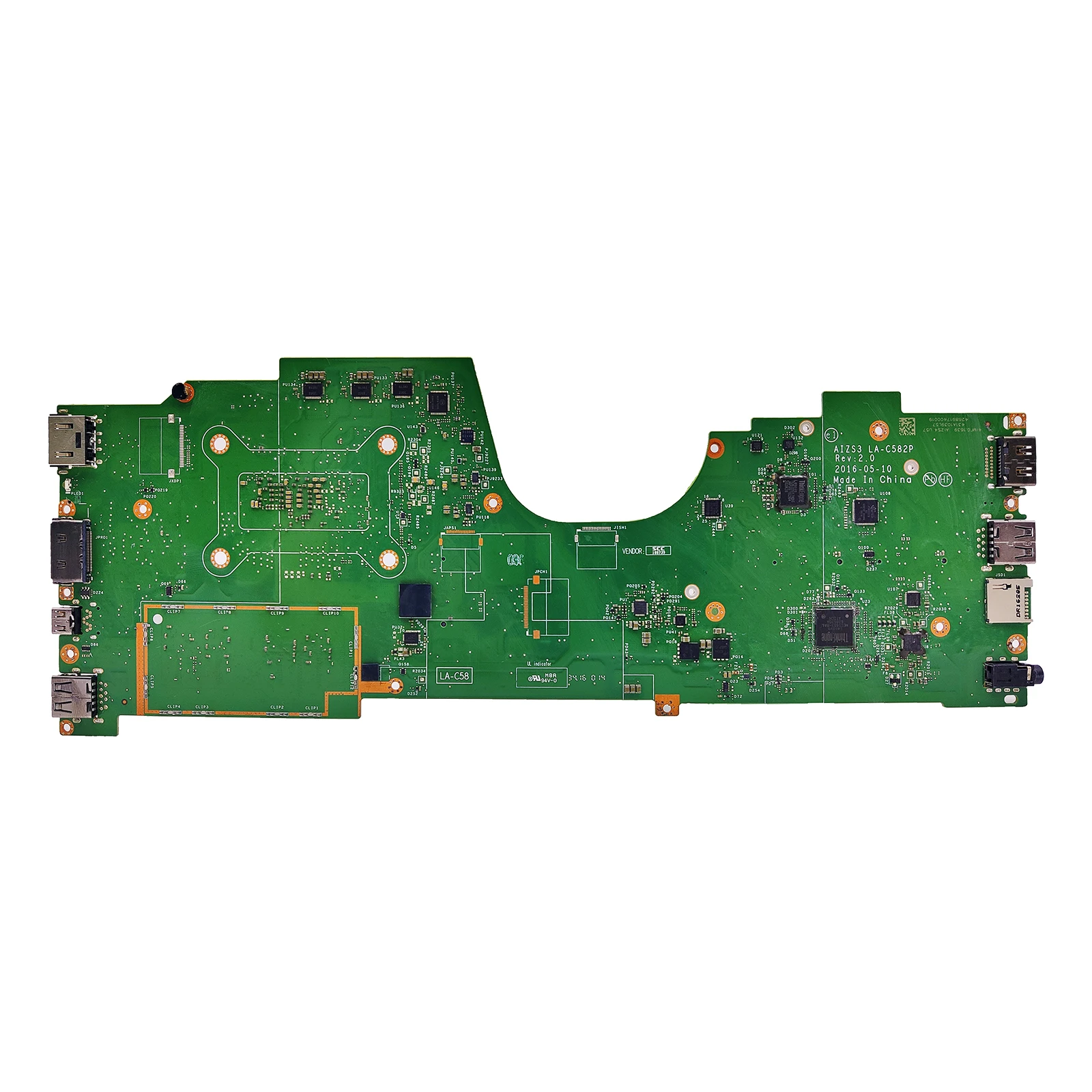 LA-C582P Płyta główna do LENOVO ThinkPad ThinkPad YOGA 260 LA-C582P z procesorem i3 i5 i7, przetestowana płyta główna do laptopa